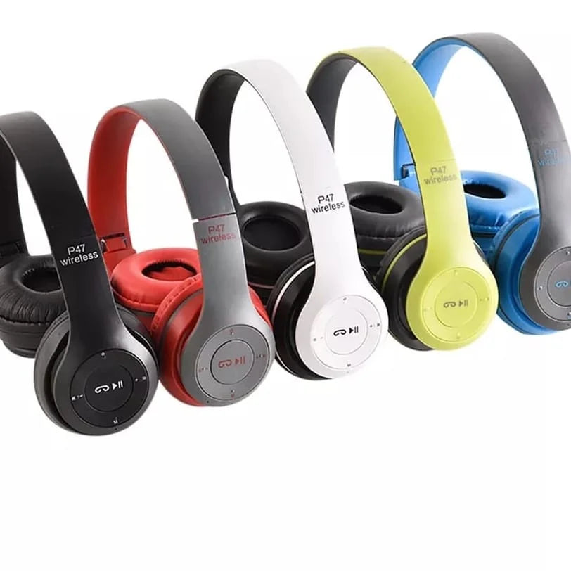 Fone Bluetooth P47 5.0 com Micro SD