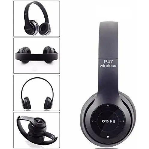 Fone Bluetooth P47 5.0 com Micro SD