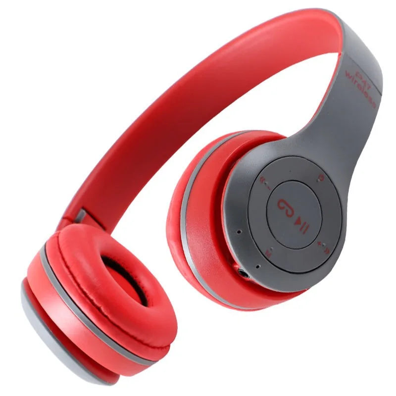 Fone Dobrável F47/P47 SD Card MP3 Rádio FM