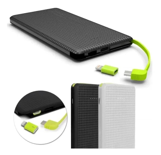 Power Bank 5000mAh Compacto Neverdie