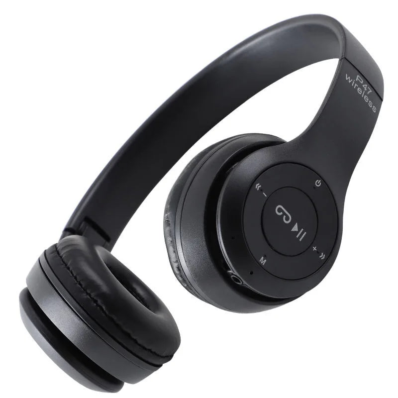 Fone Dobrável F47/P47 SD Card MP3 Rádio FM