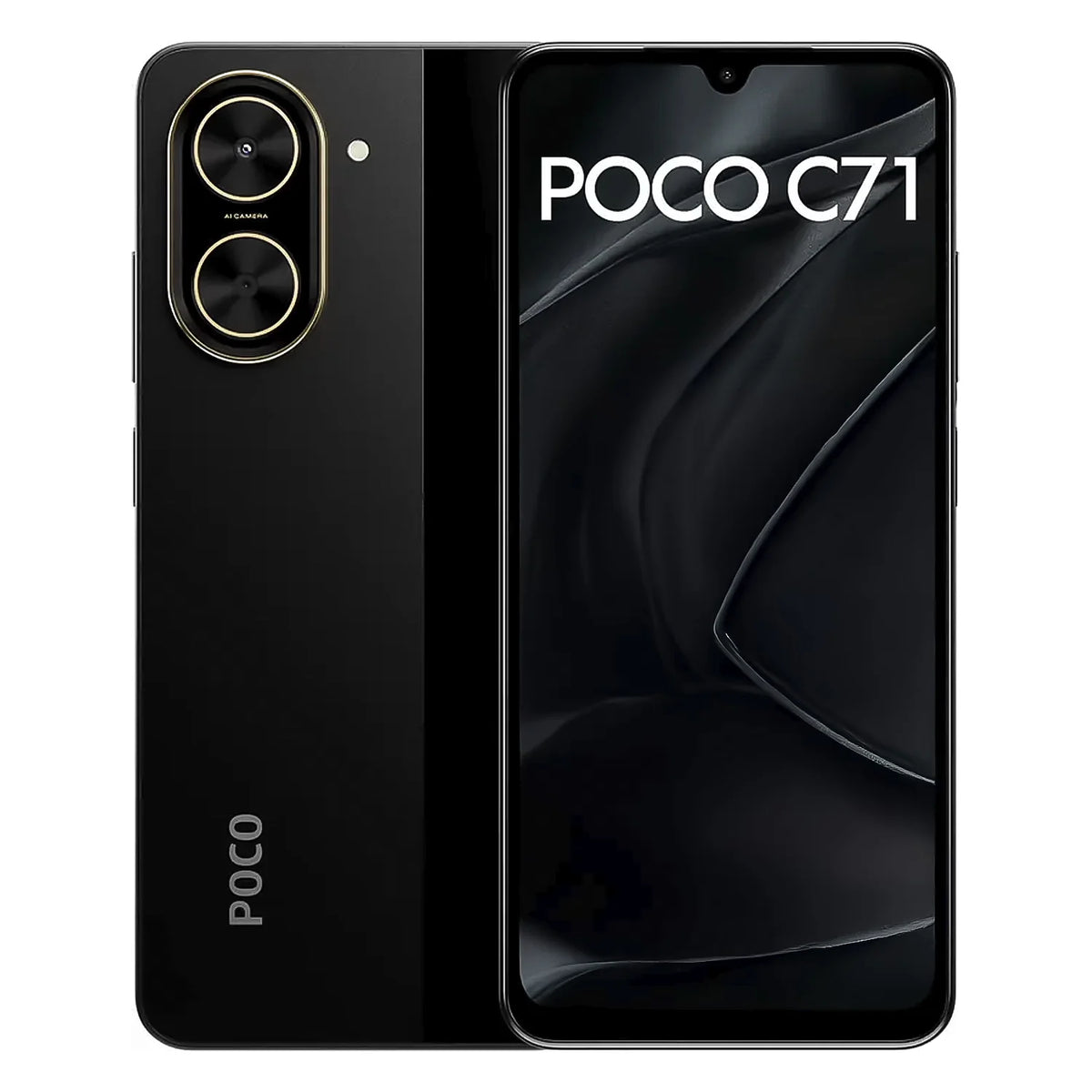 Xiaomi POCO C71 128GB Preto Global 4GB RAM