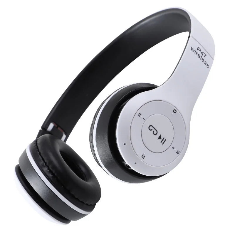 Fone Dobrável F47/P47 SD Card MP3 Rádio FM