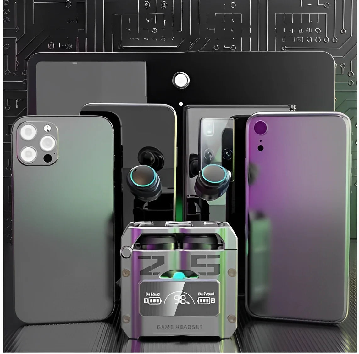 Fone TWS M25 Bluetooth Controle Touch