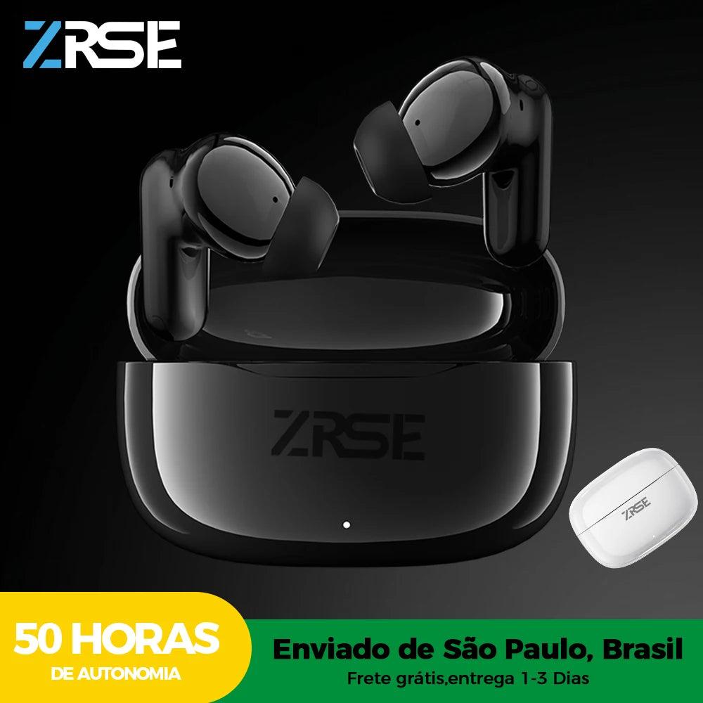 Fone Esportivo ZRSE Bluetooth 5.4 à Prova d'Água