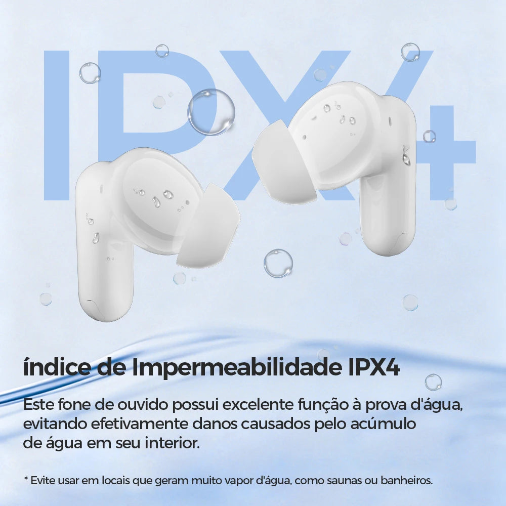 Fone Esportivo ZRSE Bluetooth 5.4 à Prova d'Água