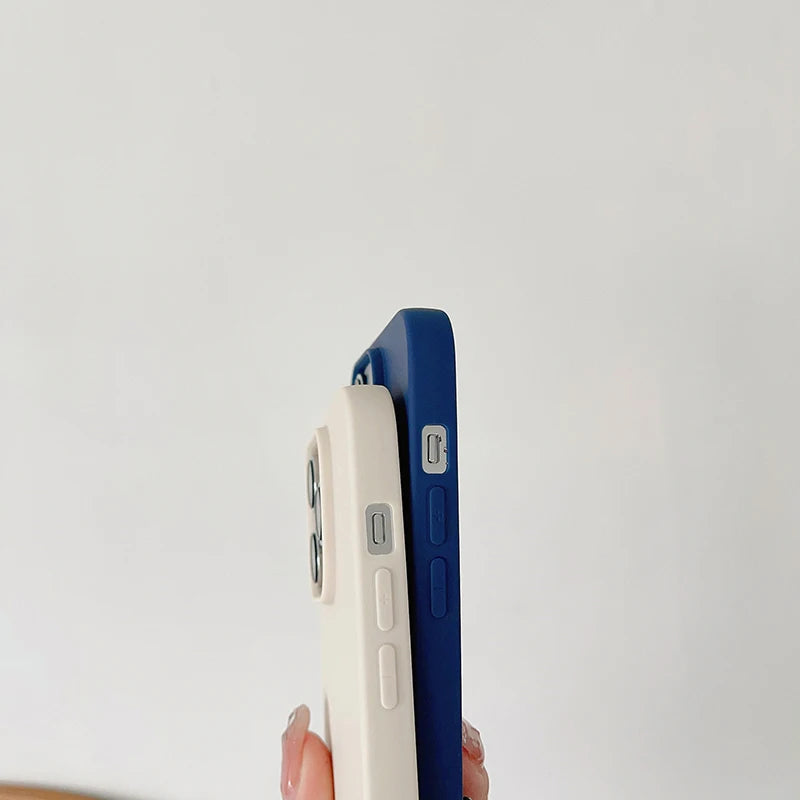 Capinha Silicone Candy Color iPhone