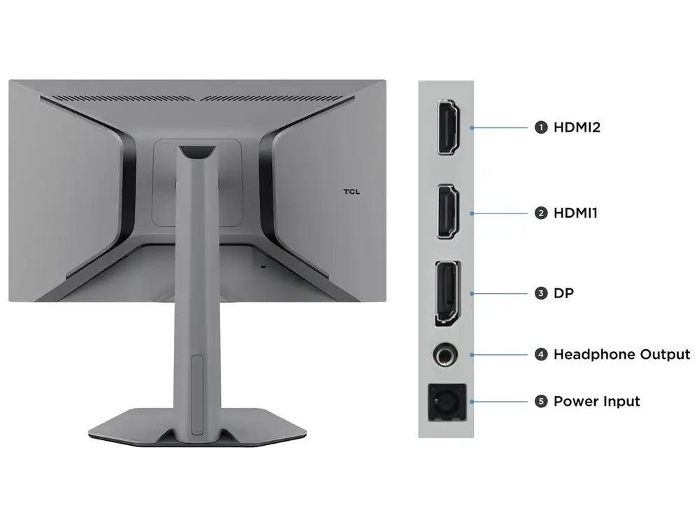 Monitor Gamer TCL QHD 16:9 Bivolt