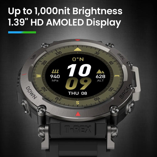 Amazfit T-Rex Ultra 47mm GPS 20 Dias de Bateria