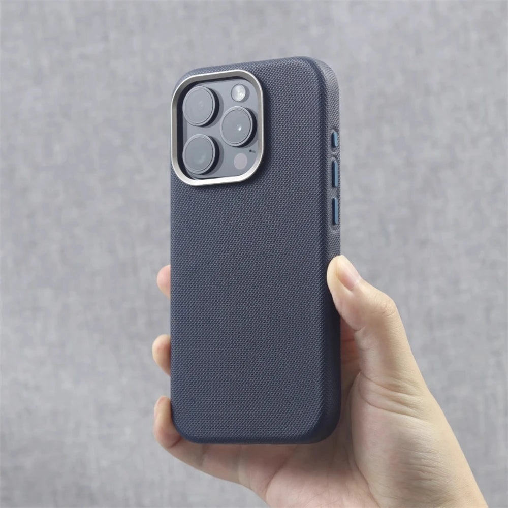 Capa Couro PU Premium MagSafe iPhone 13-18