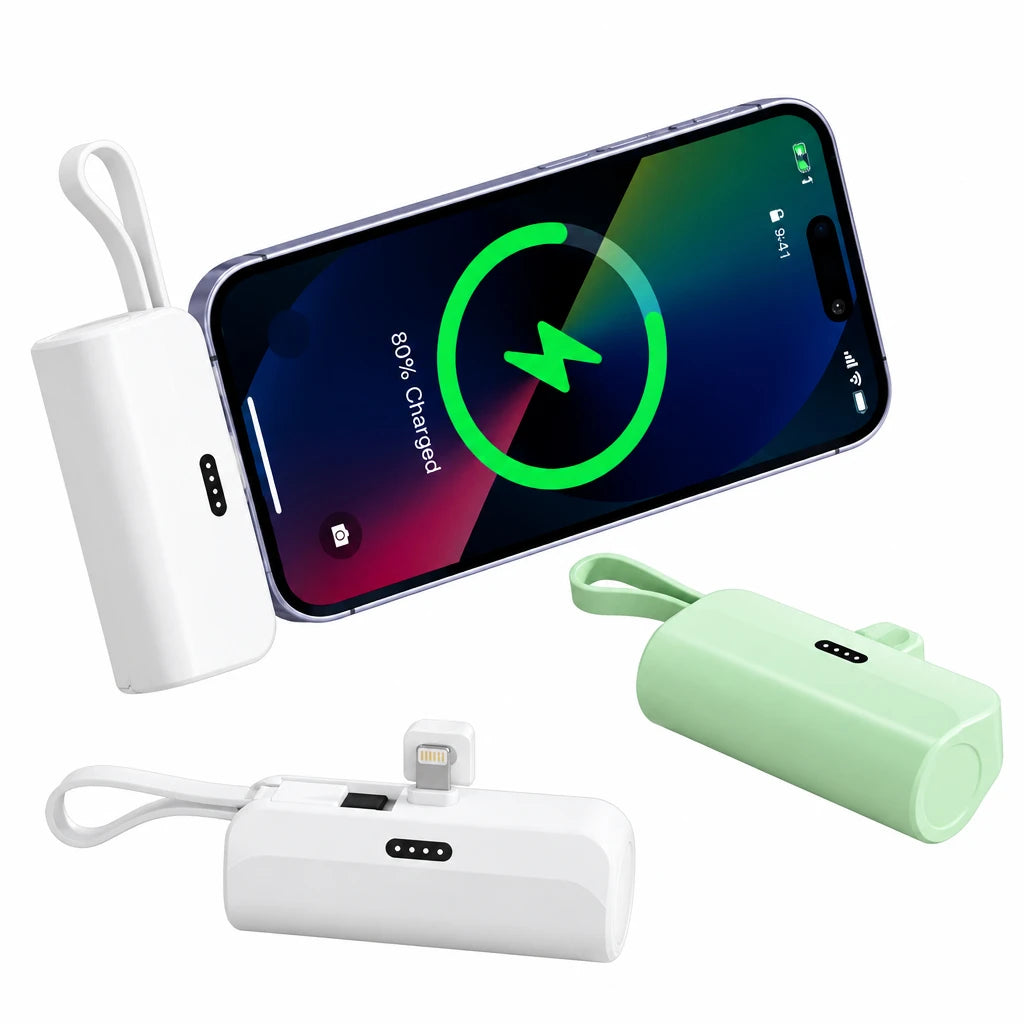 Mini Power Bank 10000mAh Wireless