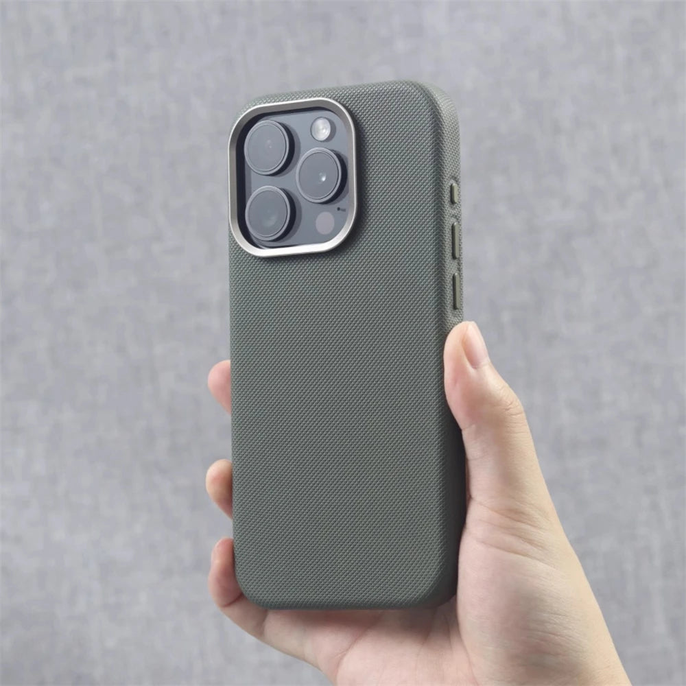 Capa Couro PU Premium MagSafe iPhone 13-18