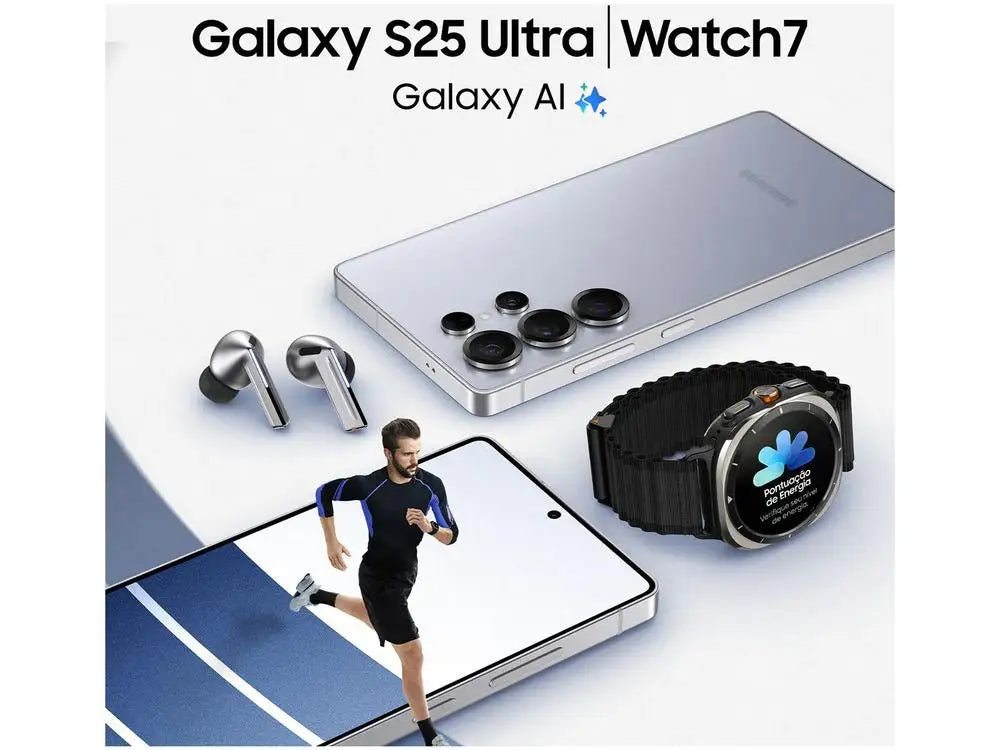 Samsung Galaxy S25 Ultra 256GB Titânio Cinza