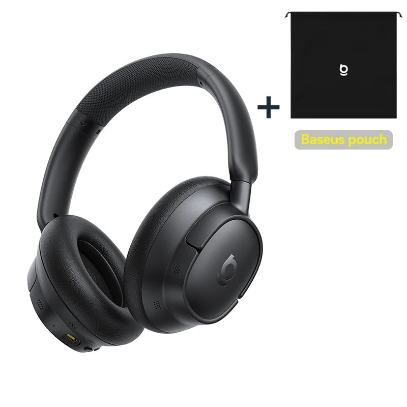 Fone Bluetooth Baseus EH10 ANC Cancela Ruído 80h
