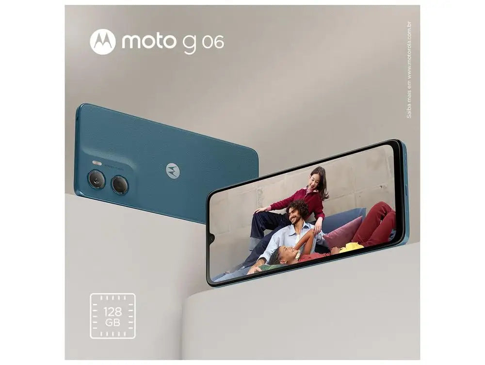 Motorola Moto G06 128GB Azul-Marinho 4GB RAM