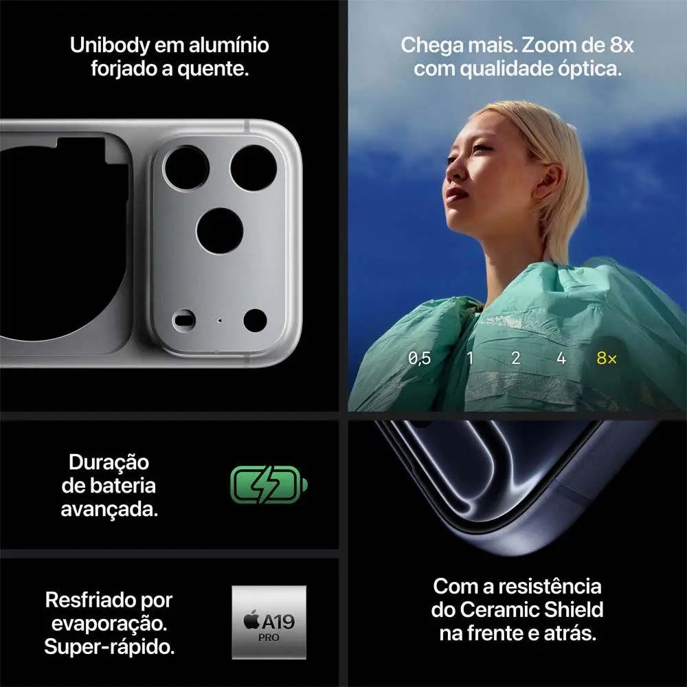 Apple iPhone 17 Pro Max 256GB Prata
