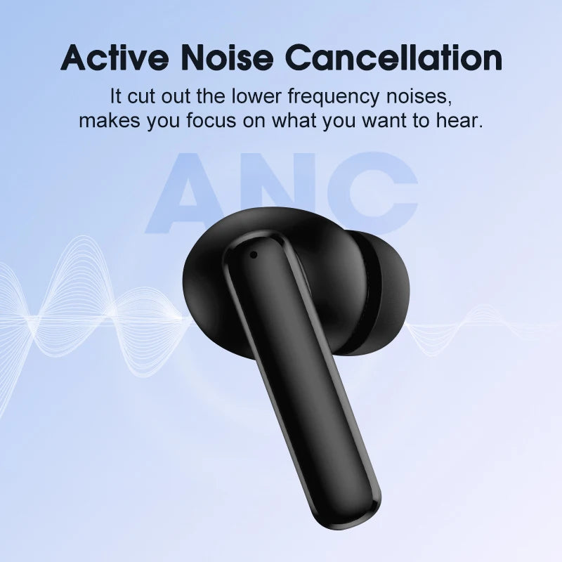 Fone Bluetooth QCY T13 ANC Cancela Ruído 30h