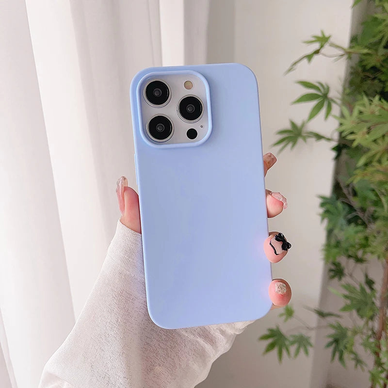 Capinha Silicone Candy Color iPhone