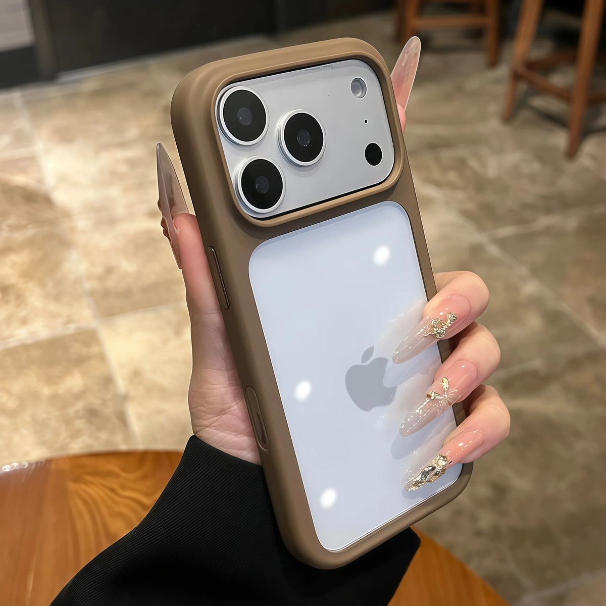 Capinha Silicone Transparente iPhone 17/18 Pro