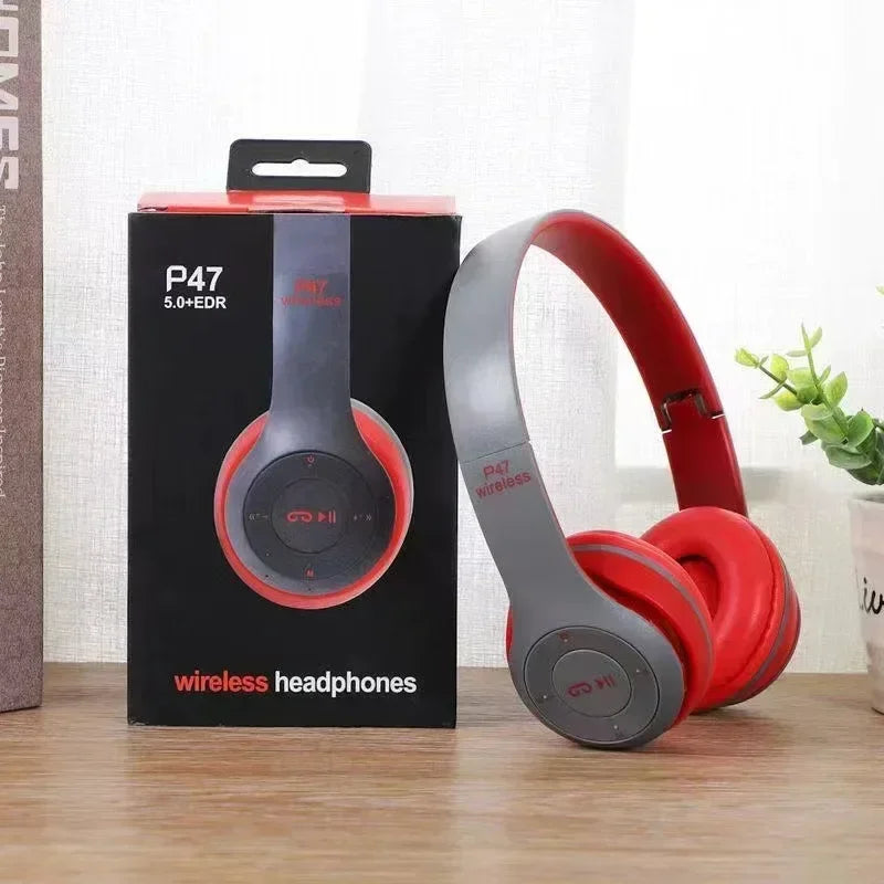 Fone P47 Bluetooth Wireless com Estojo