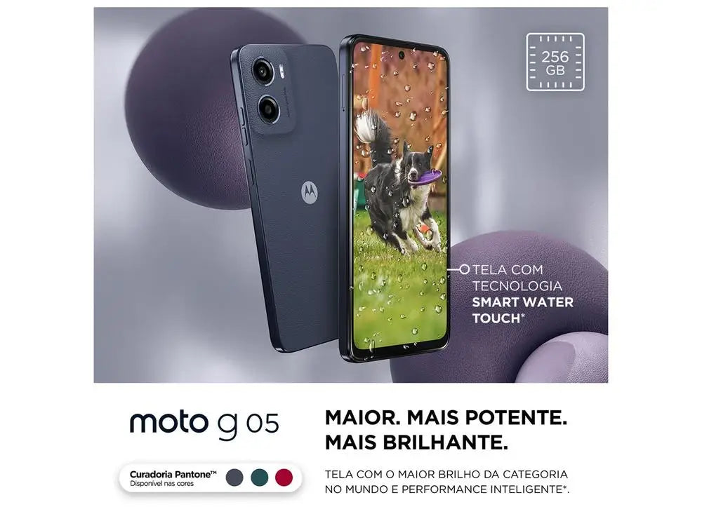 Motorola Moto G05 256GB Grafite 4GB RAM