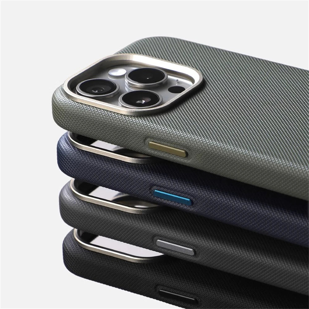 Capa Couro PU Premium MagSafe iPhone 13-18