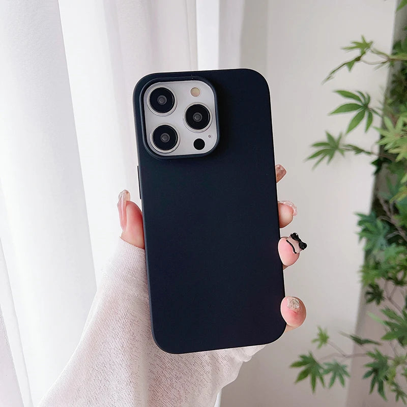 Capinha Silicone Candy Color iPhone