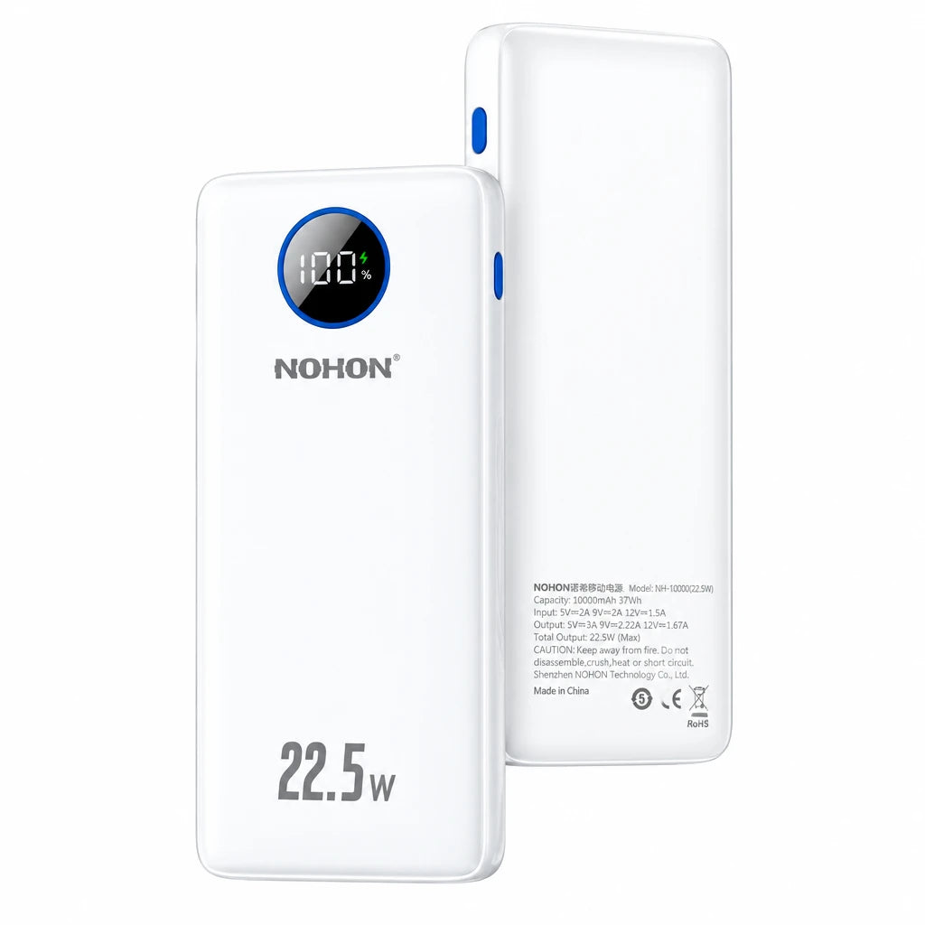 Carregador Portátil NOHON 10.000mAh Display