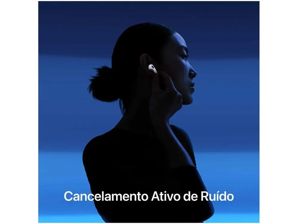 Apple AirPods 4 com Cancelamento de Ruído