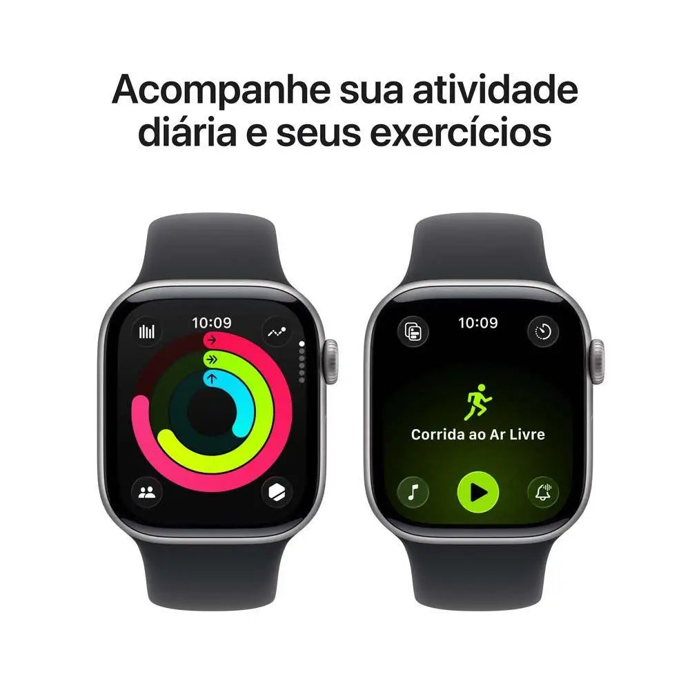 Apple Watch Series 11 GPS 42mm Cinza Espacial