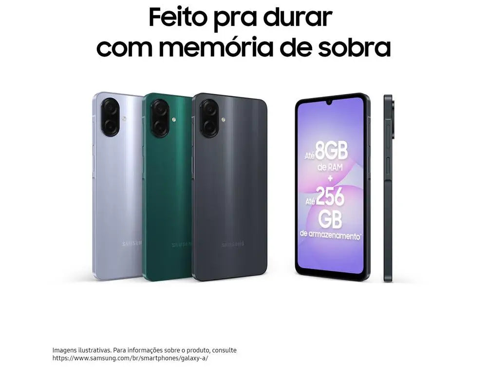 Samsung Galaxy A07 256GB Verde 8GB RAM