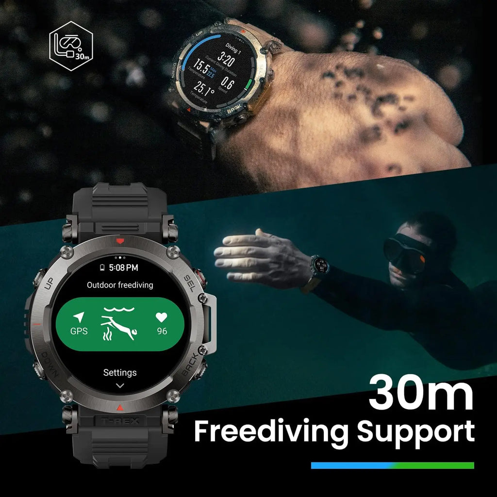 Amazfit T-Rex Ultra 47mm GPS 20 Dias de Bateria
