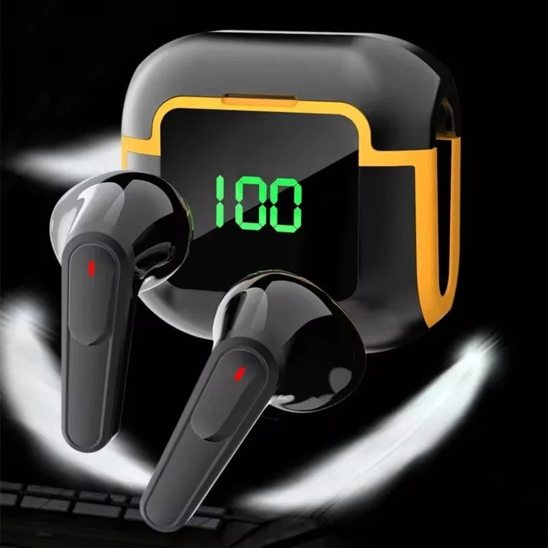 Fone TWS Bluetooth com Display LED Touch