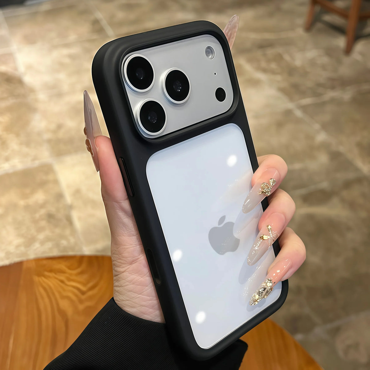 Capinha Silicone Transparente iPhone 17/18 Pro