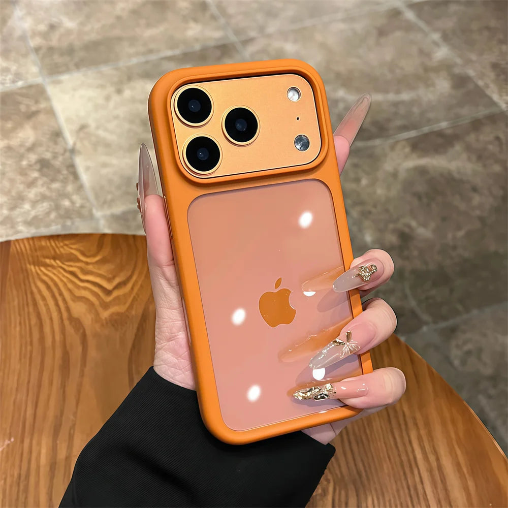 Capinha Silicone Transparente iPhone 17/18 Pro