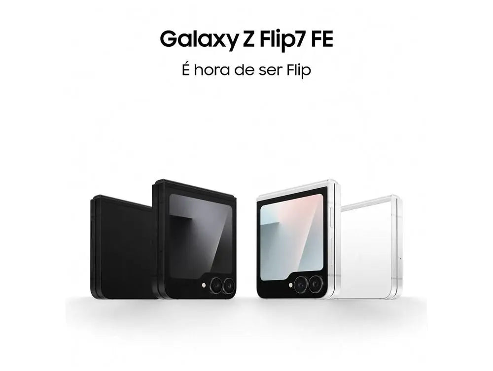 Samsung Galaxy Z Flip7 FE 128GB Preto 5G
