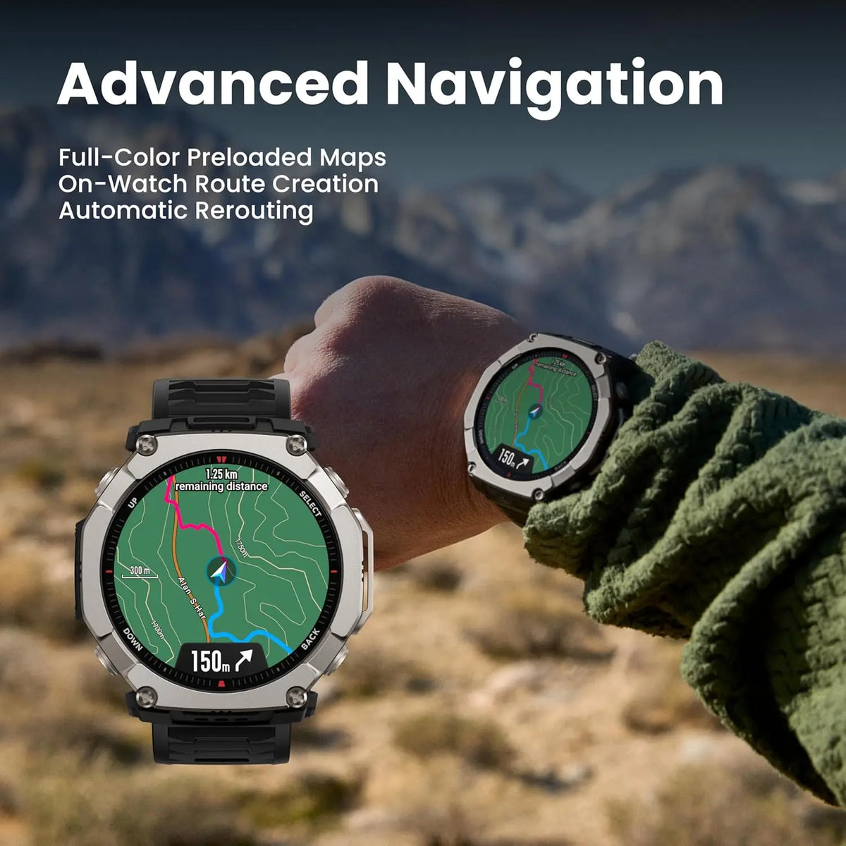 Amazfit T-Rex Ultra 2 GPS 30 Dias de Bateria