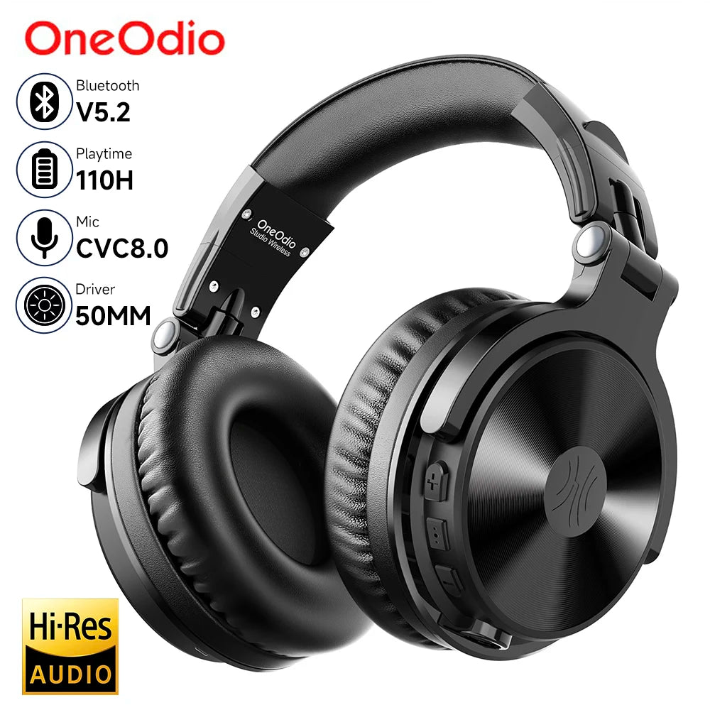 Headset Oneodio Pro-C Estúdio DJ Hi-Fi 50mm