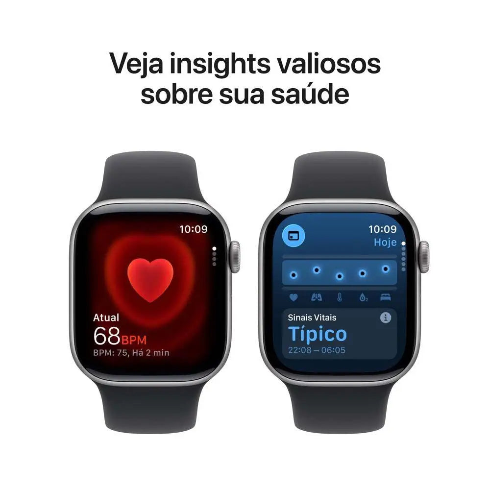 Apple Watch Series 11 GPS 42mm Cinza Espacial