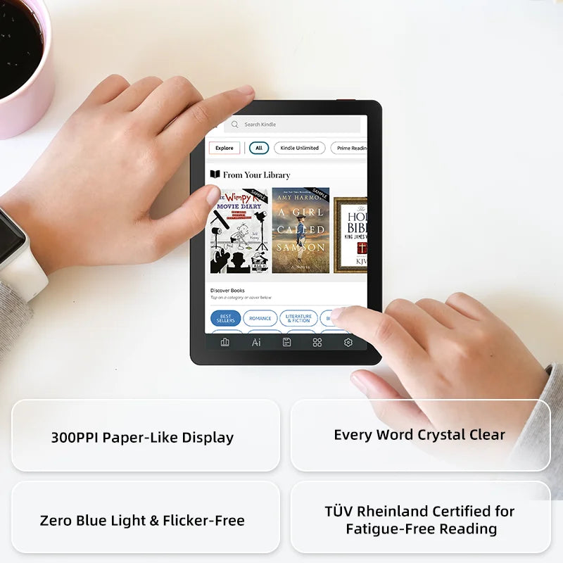 Leitor de Ebook Bigme B6 6" Colorido Android 14