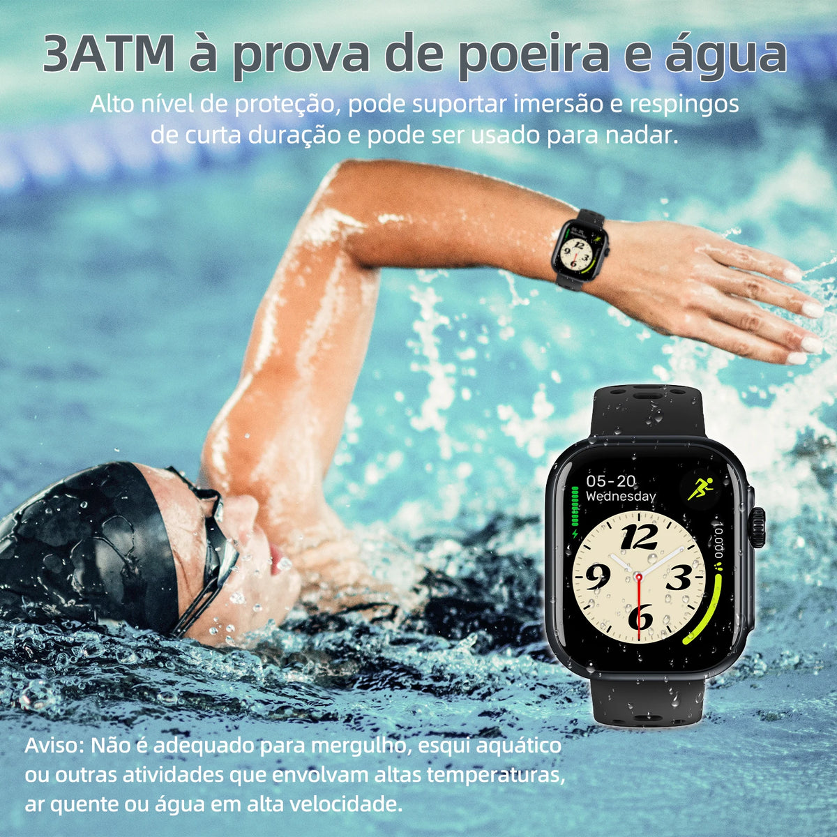 Smartwatch BETTDOW AI GPS com Alexa e Chamadas
