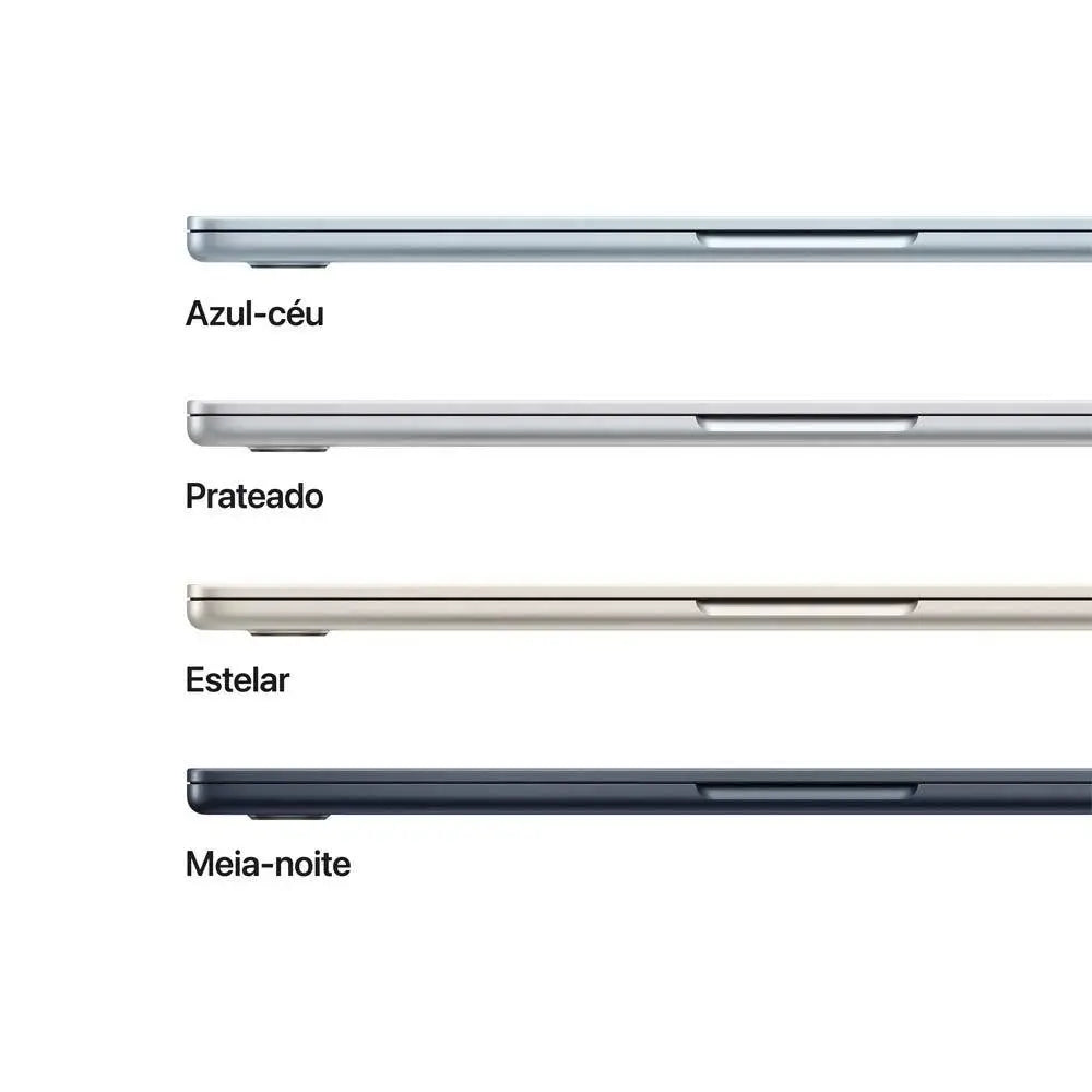 MacBook Air Apple 13" M5 16GB RAM 1TB SSD Prata