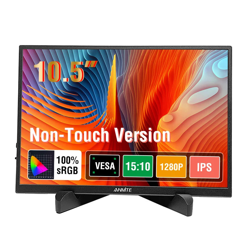 Monitor Portátil Anmite 10.5" HDR Touch