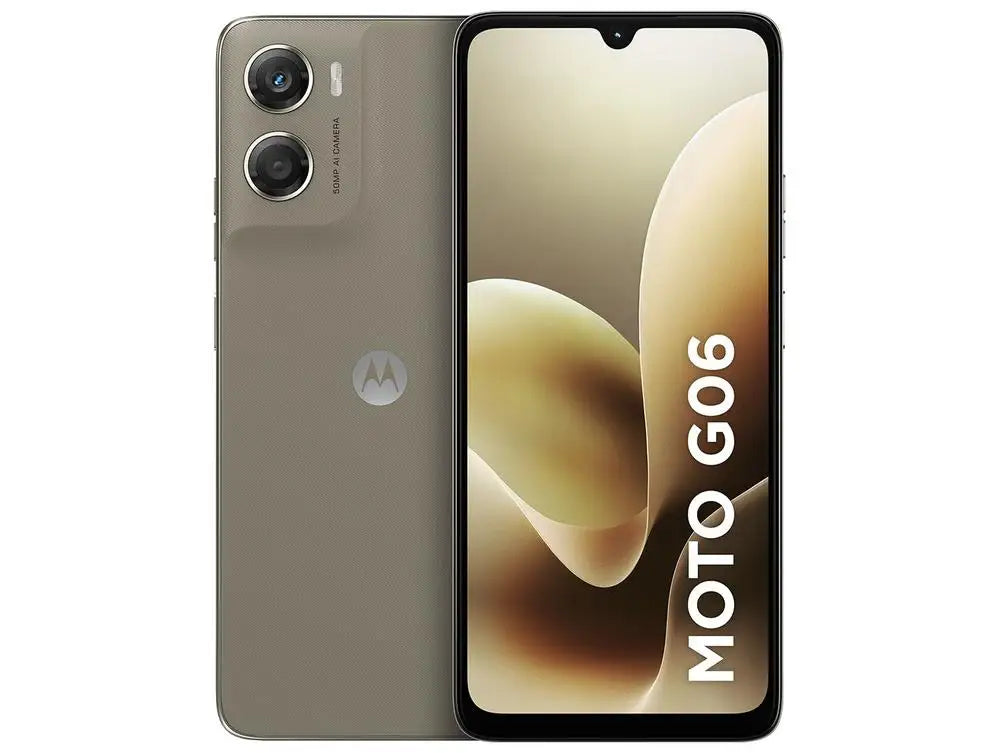 Motorola Moto G06 256GB Bege 4GB RAM