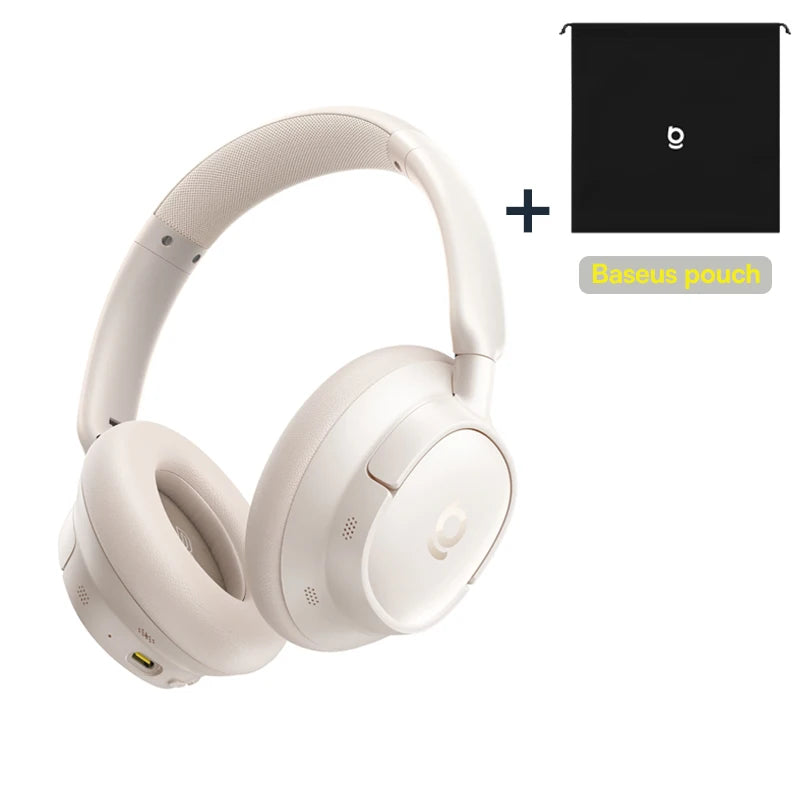 Fone Bluetooth Baseus EH10 ANC Cancela Ruído 80h