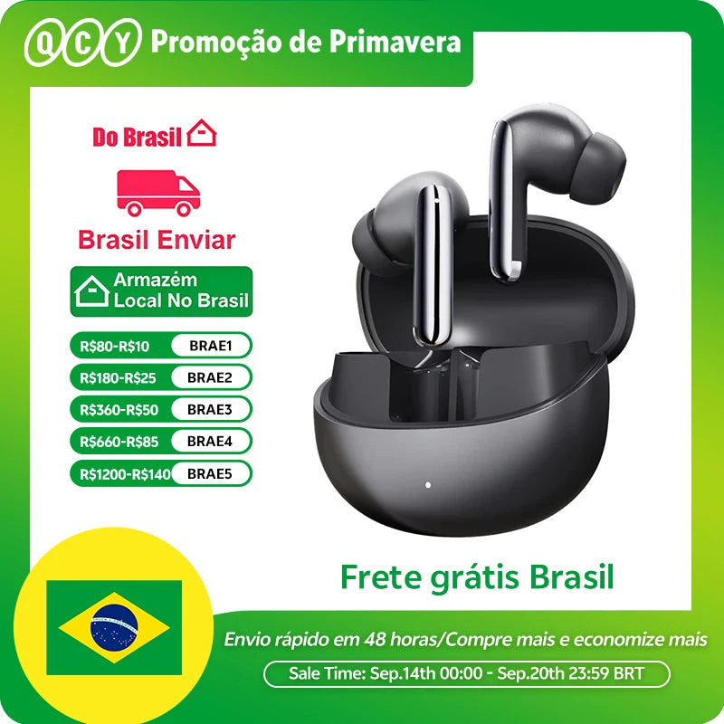 Fone QCY MeloBuds Pro ANC Bluetooth