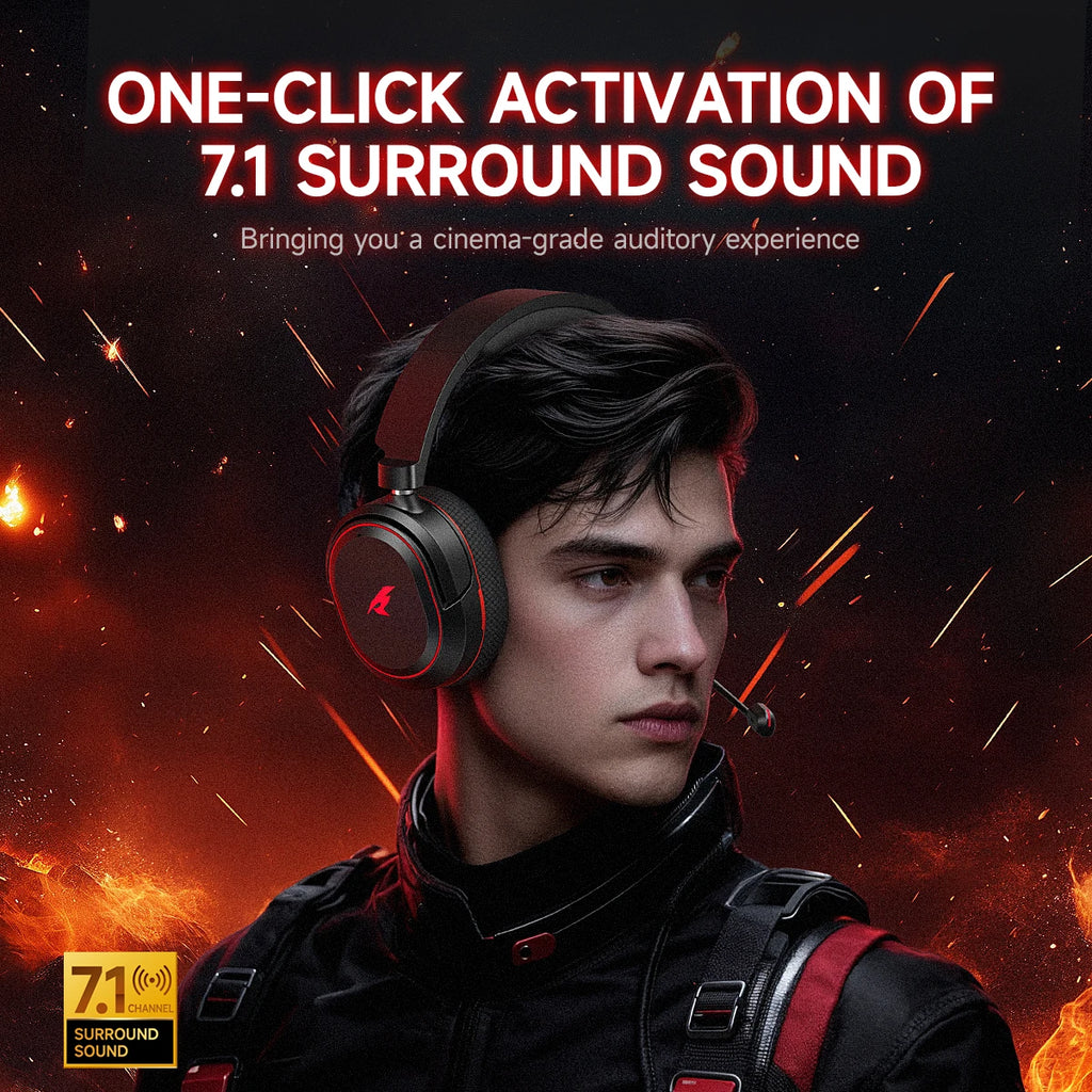 Headset Gamer Picun G2 Wireless 7.1 Surround