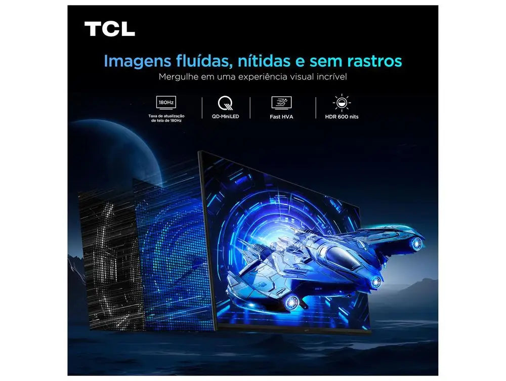 Monitor Gamer TCL QHD 16:9 Bivolt