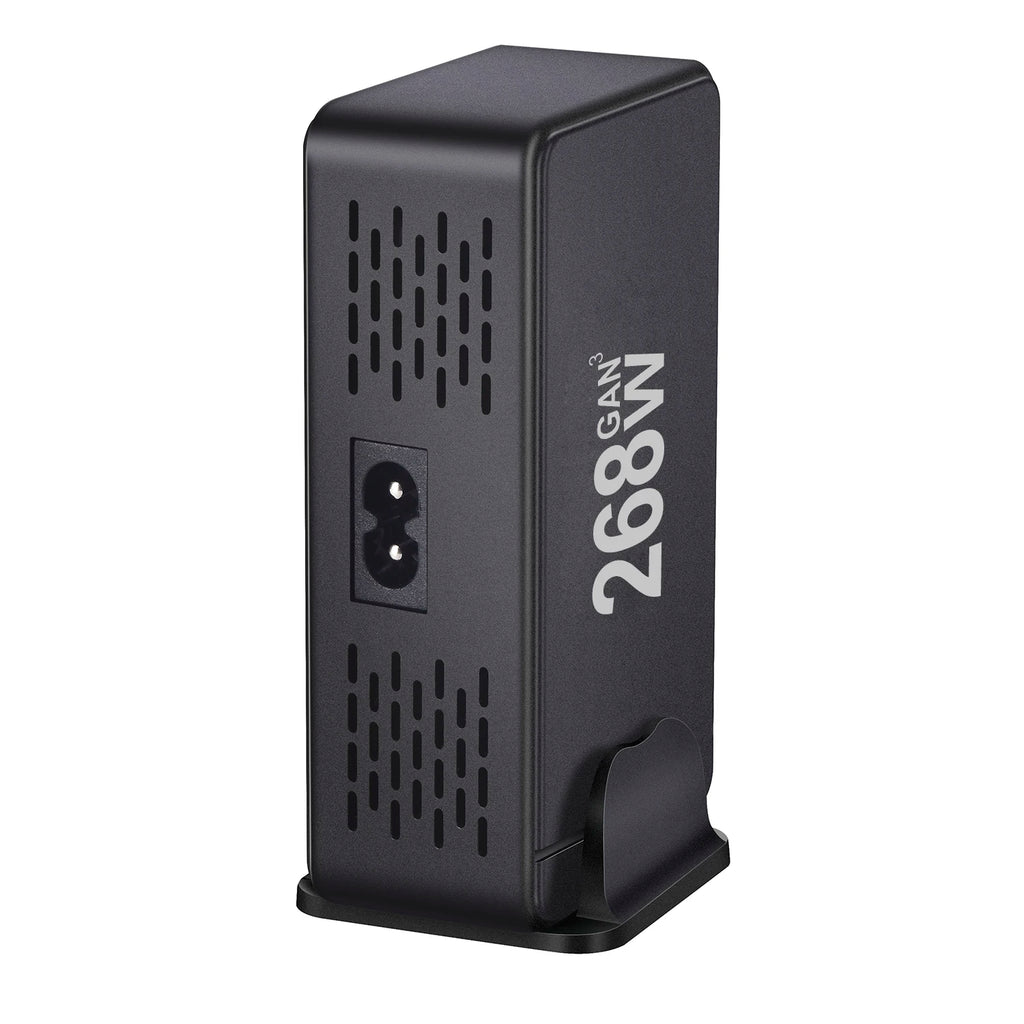 Carregador de Mesa GaN 268W Multi-Portas