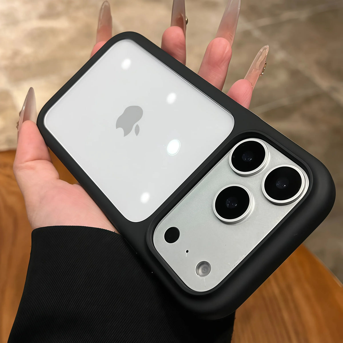 Capinha Silicone Transparente iPhone 17/18 Pro